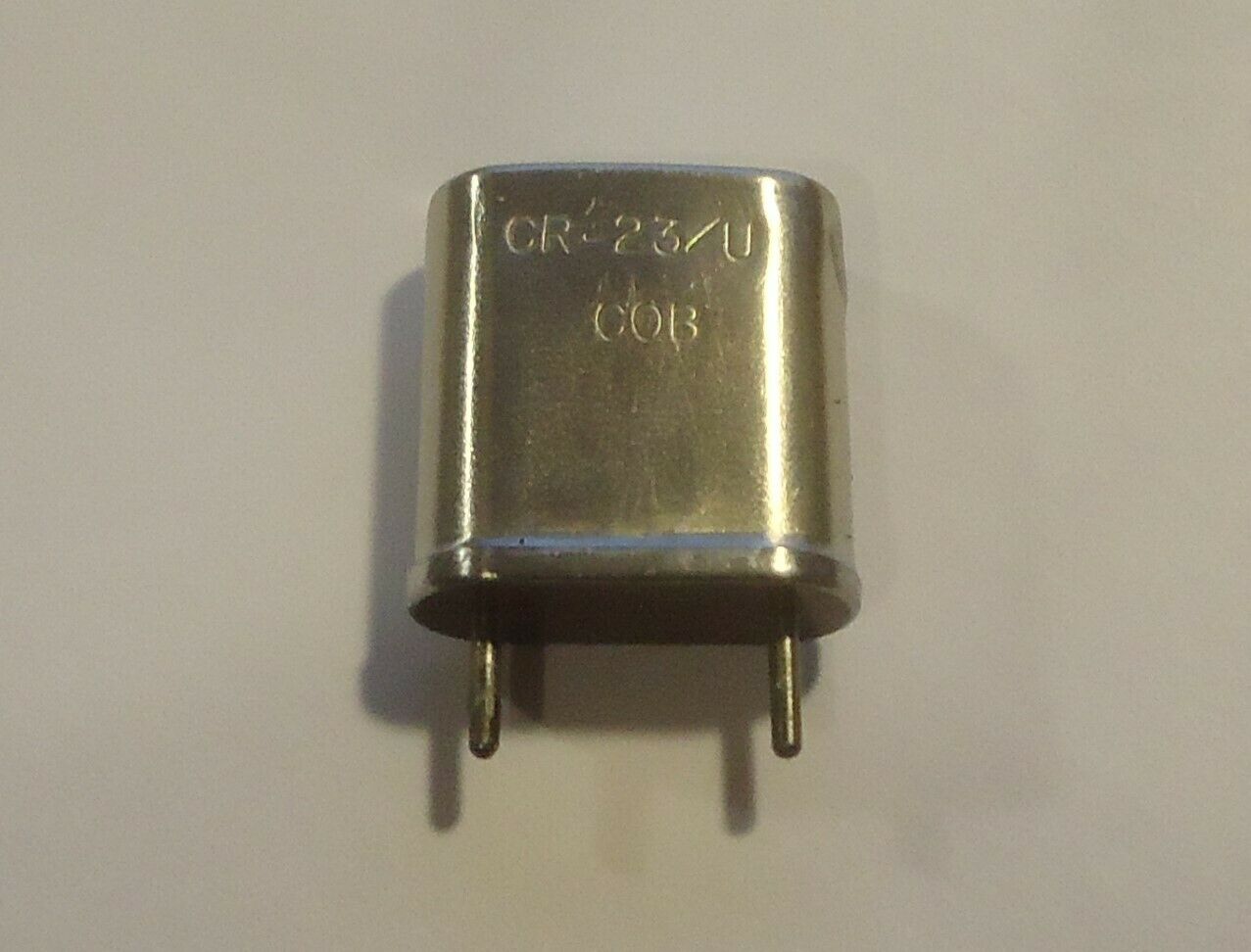 Hc-6/u Radio Crystal - 60.08333 Mhz - Cob - Cr-23/u - .050 Pins