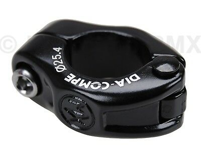 Dia-compe Mx Hinged Old School Bmx Bicycle Seat Post Clamp - 25.4mm (1") Black