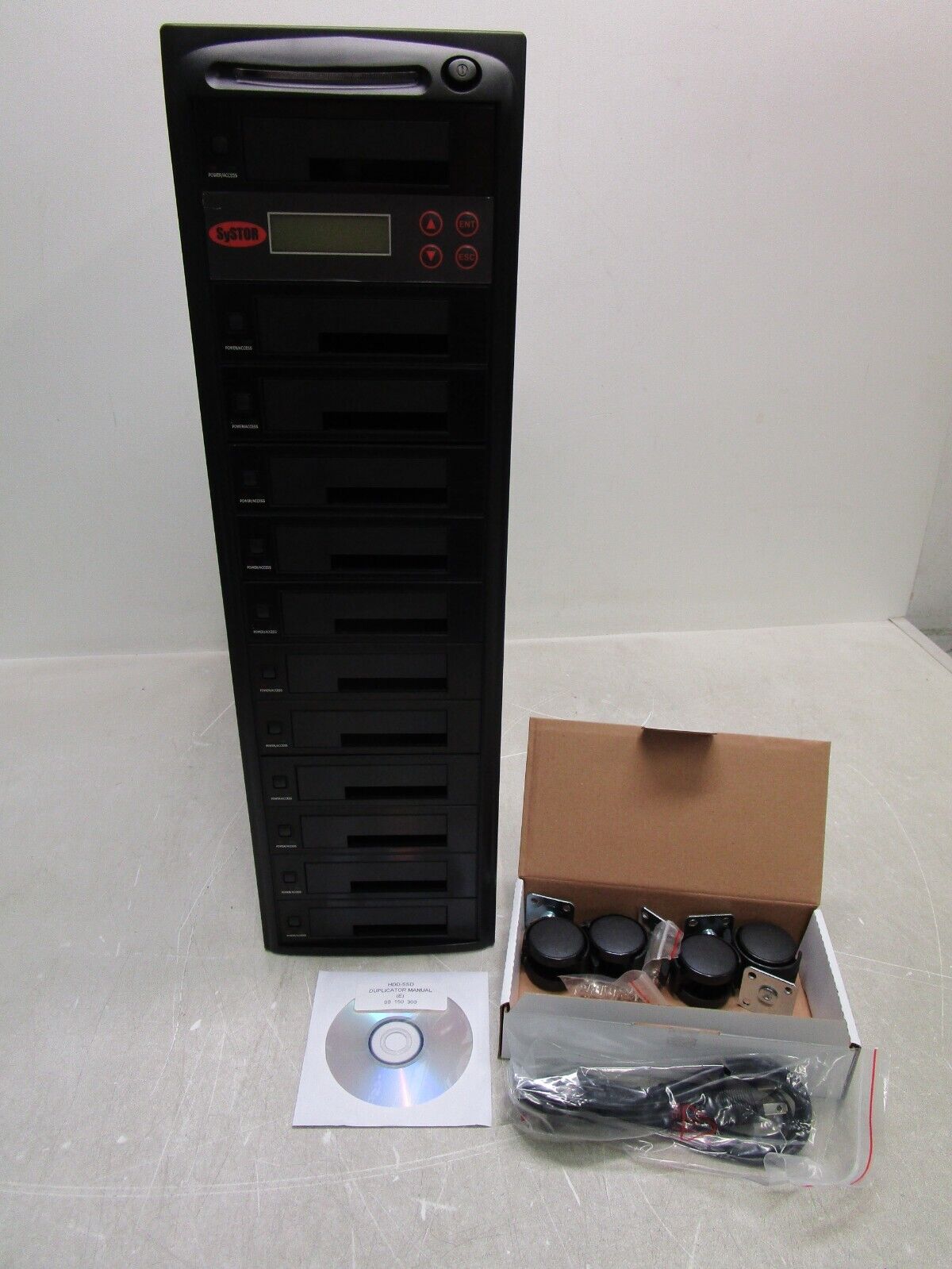 Systor 1 To 11 Duplicator & Sanitizer 3.5" & 2.5" Hard Disk & Solid State Drive